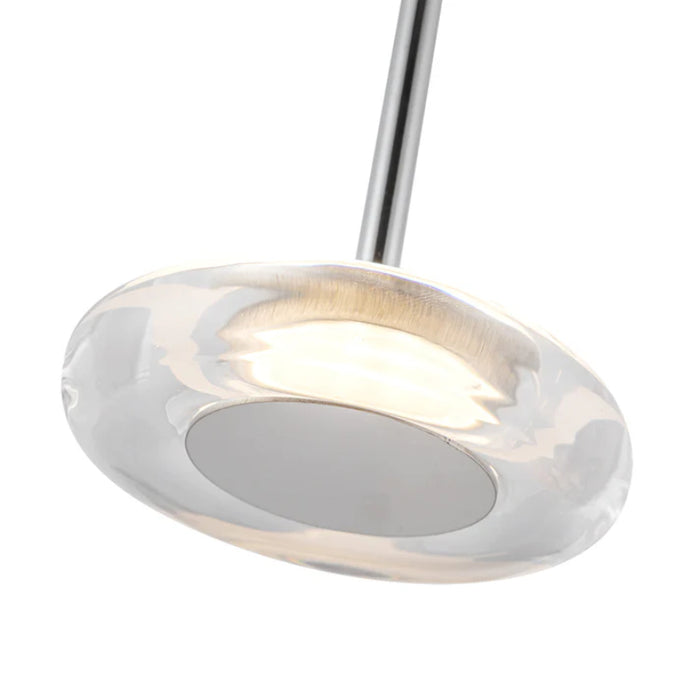 Kuzco PD97204 Stephord 1-lt 4" LED Pendant - Chrome/Clear