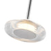 Kuzco PD97204 Stephord 1-lt 4" LED Pendant - Chrome/Clear
