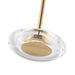 Kuzco PD97204 Stephord 1-lt 4" LED Pendant - Metailic Brass/Glear