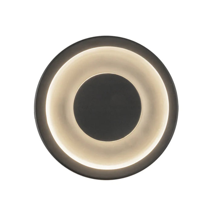 Kuzco WS97204 Stephord 1-lt 4" LED Wall Sconce - Black/Frosted