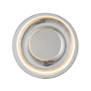 Kuzco WS97204 Stephord 1-lt 4" LED Wall Sconce - Chrome/Clear