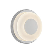 Kuzco WS97204 Stephord 1-lt 4" LED Wall Sconce - Chrome/Frosted
