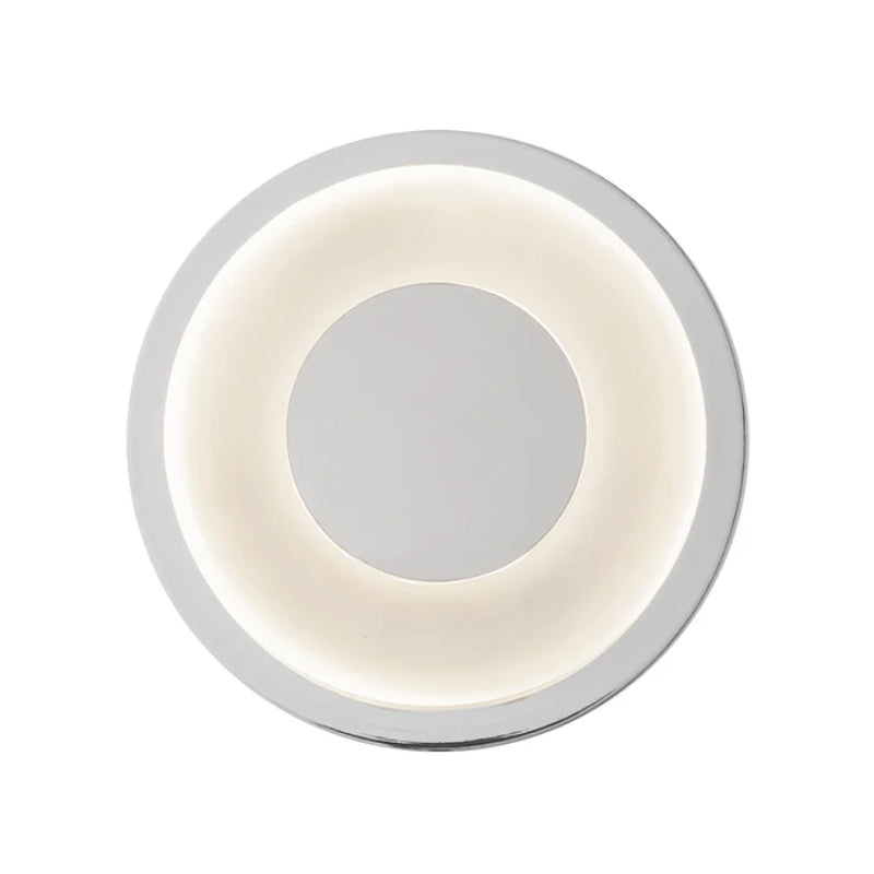 Kuzco WS97204 Stephord 1-lt 4" LED Wall Sconce - Chrome/Frosted