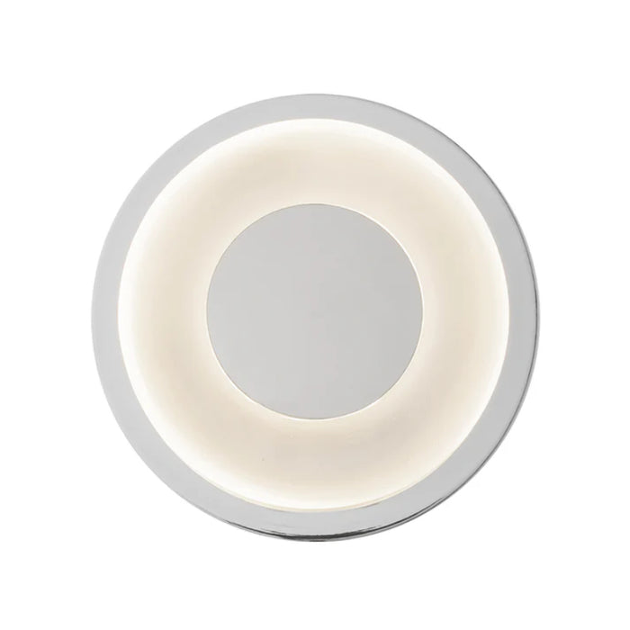 Kuzco WS97204 Stephord 1-lt 4" LED Wall Sconce - Chrome/Frosted
