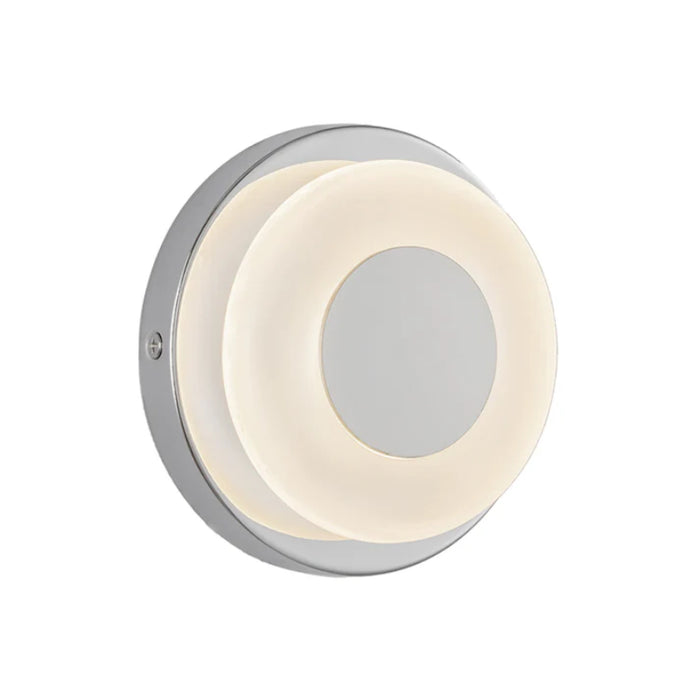 Kuzco WS97204 Stephord 1-lt 4" LED Wall Sconce - Chrome/Frosted