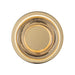 Kuzco WS97204 Stephord 1-lt 4" LED Wall Sconce - Metallic Brass/Clear