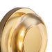 Kuzco WS97204 Stephord 1-lt 4" LED Wall Sconce - Metallic Brass/Clear