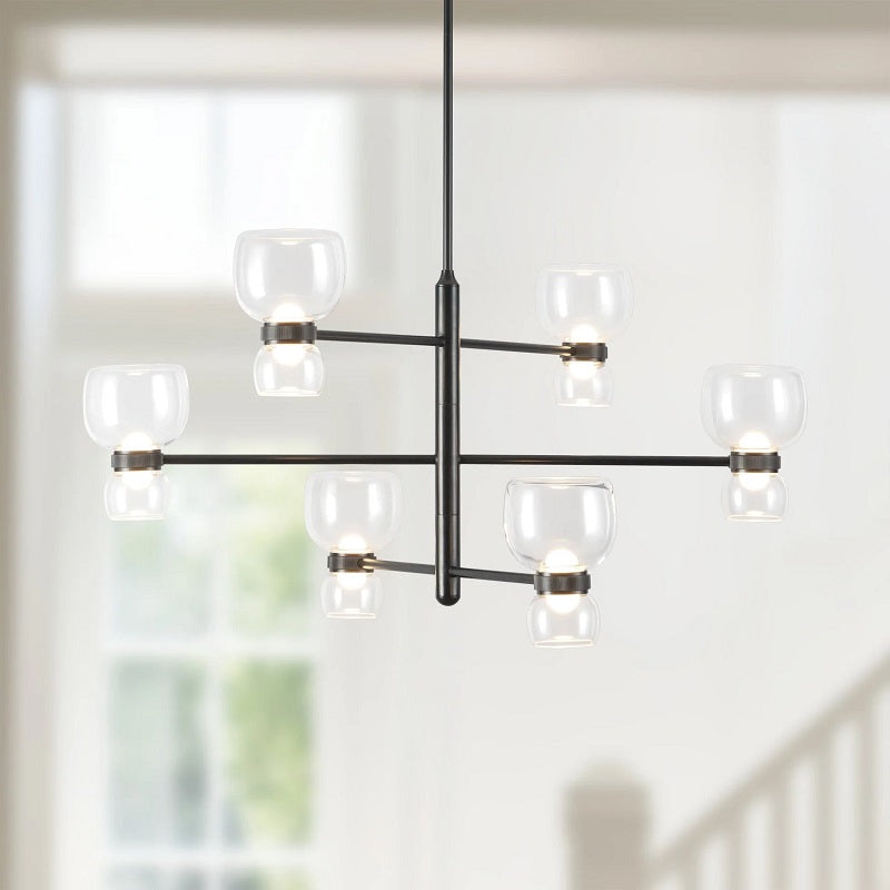 Alora CH310336 Sutton 6-lt 36" LED Chandelier