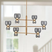 Alora CH310336 Sutton 6-lt 36" LED Chandelier