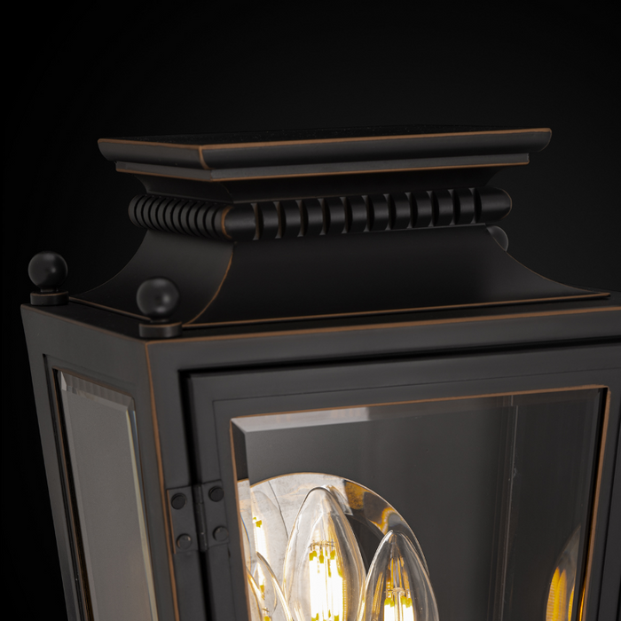 Schonbek SW31517 Milton 3-lt 17" Tall Outdoor Wall Sconce
