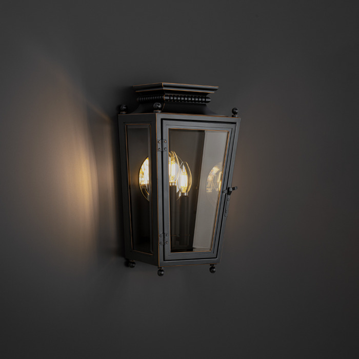 Schonbek SW31517 Milton 3-lt 17" Tall Outdoor Wall Sconce