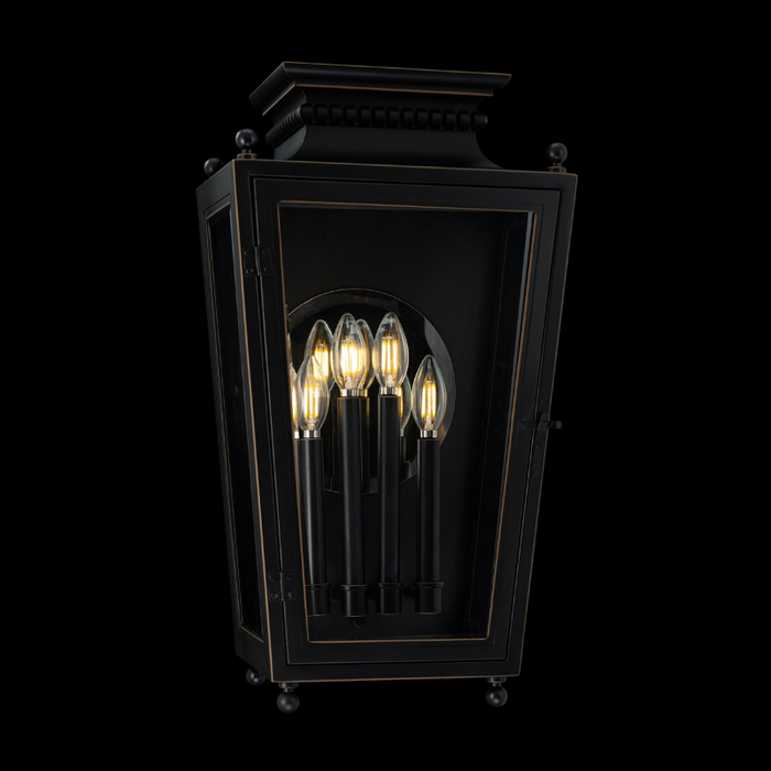 Schonbek SW31523 Milton 4-lt 23" Tall Outdoor Wall Sconce