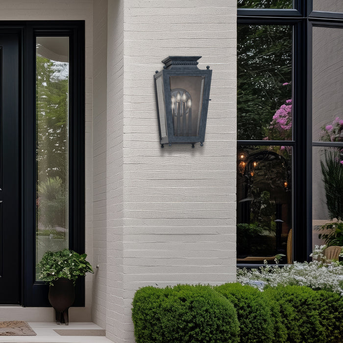 Schonbek SW31523 Milton 4-lt 23" Tall Outdoor Wall Sconce