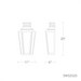 Schonbek SW32520 Betony 4-lt 20" Tall Outdoor Wall Sconce