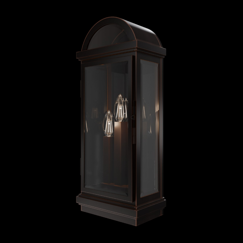 Schonbek SW35522 Villenova 3-lt 22" Tall Outdoor Wall Sconce