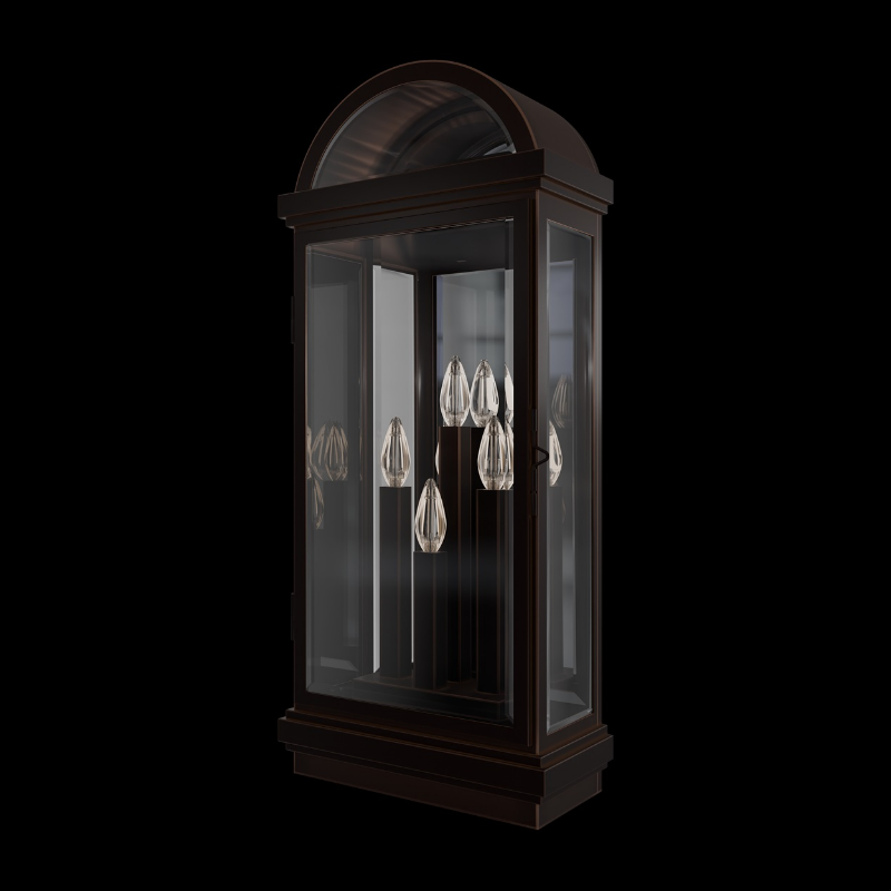 Schonbek SW35529 Villenova 4-lt 29" Tall Outdoor Wall Sconce