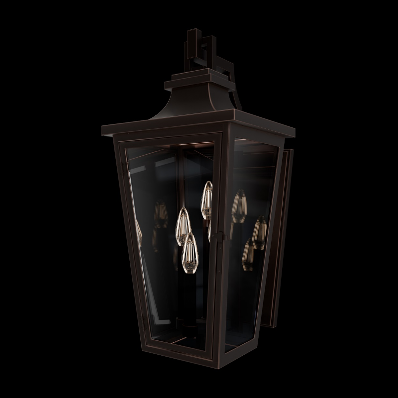 Schonbek SW37524 Dannemore 4-lt 24" Tall Outdoor Wall Sconce