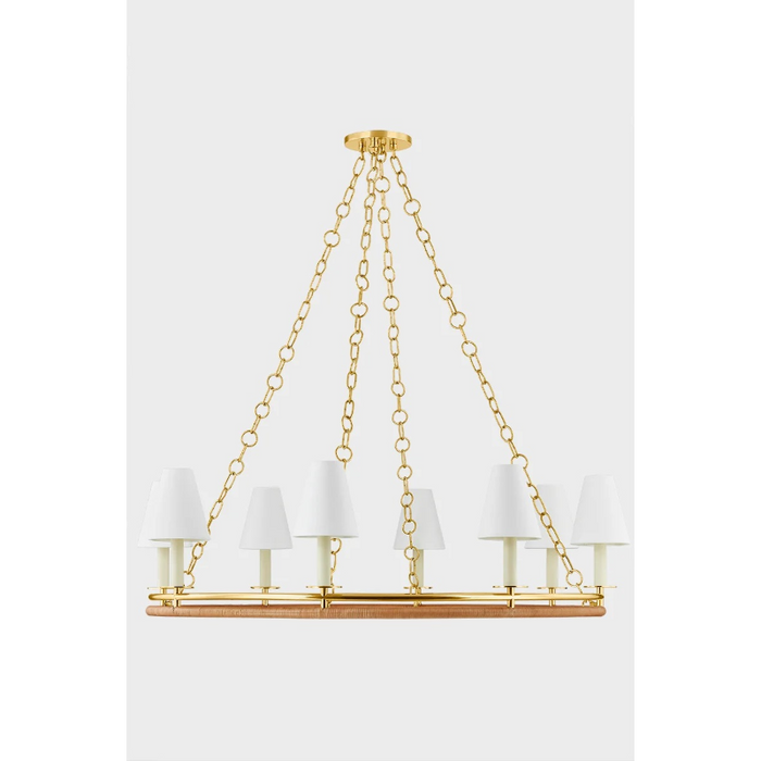 Hudson Valley 4408 Swanton 8-lt 43" Chandelier