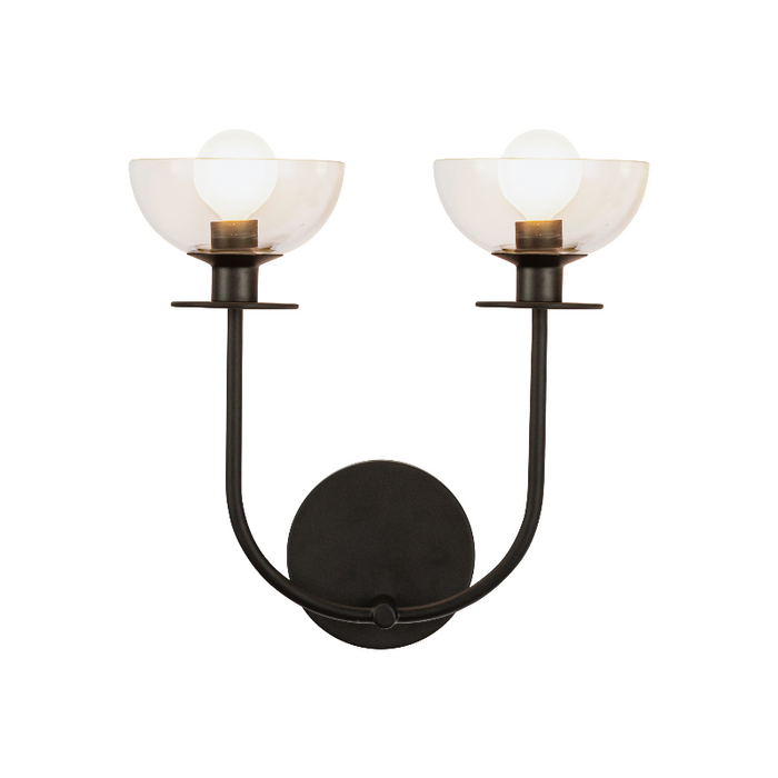 Alora Mood WV515212 Sylvia 2-lt 12" Wall Sconce