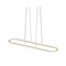 Sonneman 2242 Luna 2-lt 50" LED Racetrack Pendant