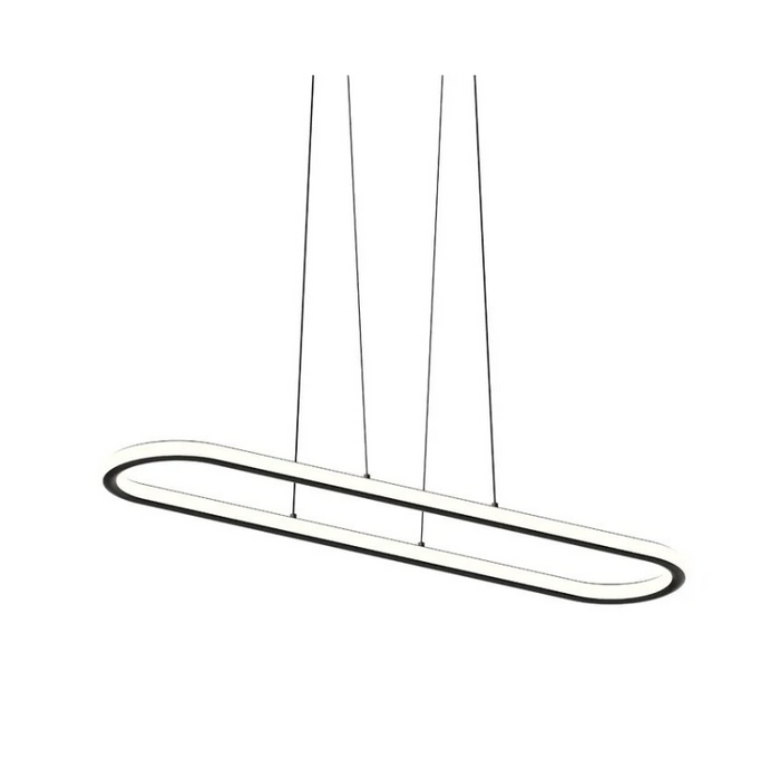 Sonneman 2242 Luna 2-lt 50" LED Racetrack Pendant