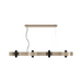 Accord 1500 Flow 8-lt 47" LED Pendant - Organic Cappuccino