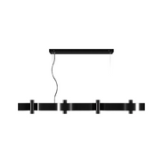 Accord 1500 Flow 8-lt 47" LED Pendant - Organic Black