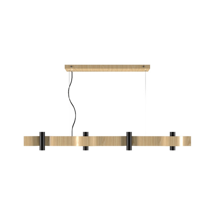 Accord 1500 Flow 8-lt 47" LED Pendant - Sand