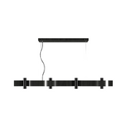 Accord 1500 Flow 8-lt 47" LED Pendant - Charcoal