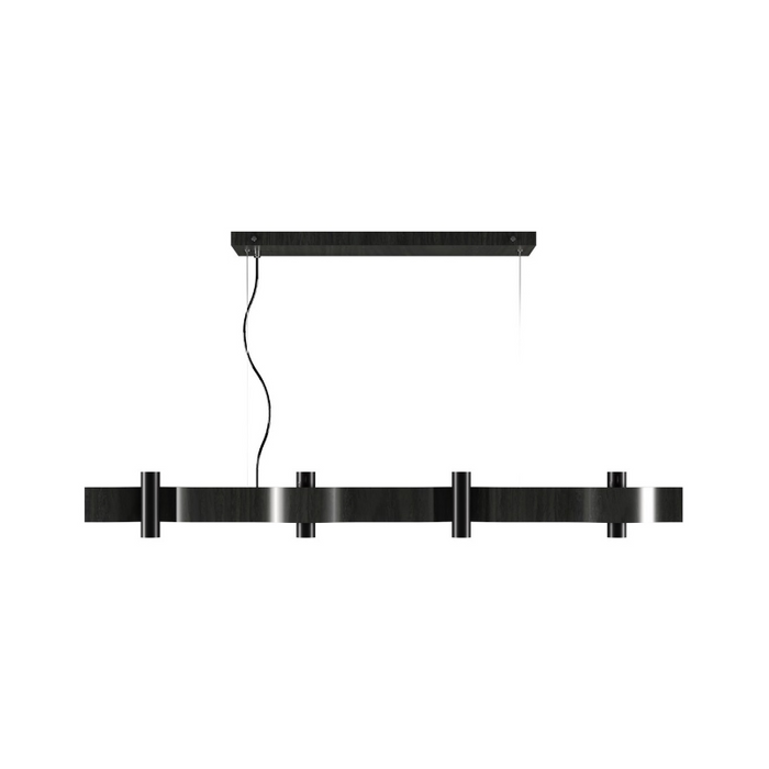 Accord 1500 Flow 8-lt 47" LED Pendant - Charcoal