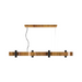 Accord 1500 Flow 8-lt 47" LED Pendant - Teak