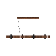 Accord 1500 Flow 8-lt 47" LED Pendant - Imbuia