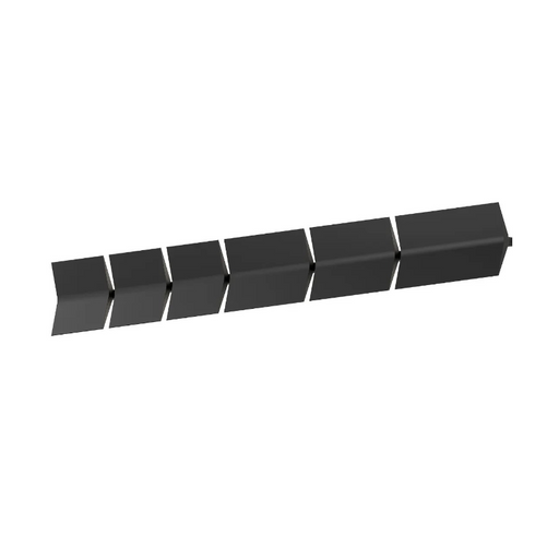 Sonneman 3445 Turo 6-lt 55" LED Wall Kit - Satin Black