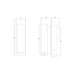 Sonneman 3369 Haim 1-lt 6" Tall LED Aimable Recessed Headboard Lamp