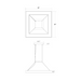Sonneman 3986 Pi 1-lt 30" LED Pendant