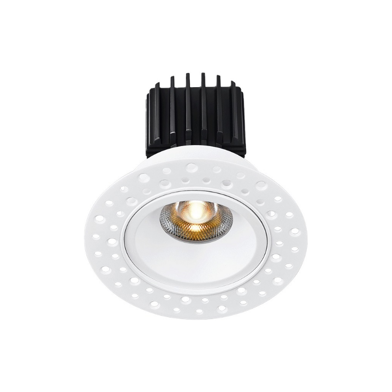 Lotus L3F-RRI 3" Tangra LED Fixed Round Recessed Invisible Trim, Dim to Warm - White