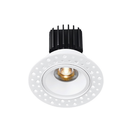 Lotus L3F-RRI 3" Tangra LED Fixed Round Recessed Invisible Trim, Dim to Warm - White