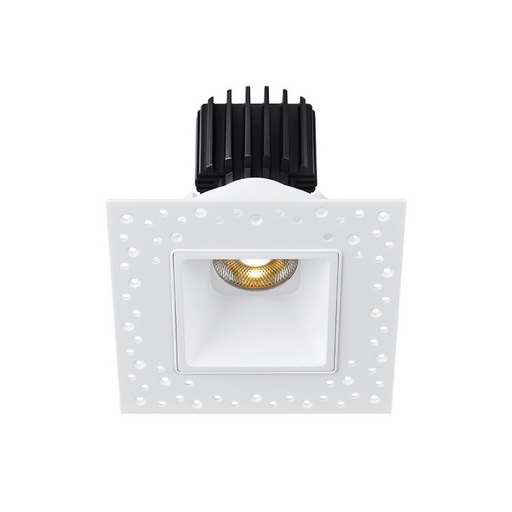 Lotus L3F-SDI 3" Tangra LED Fixed Square Deep Regressed Invisible Trim, Dim to Warm - White