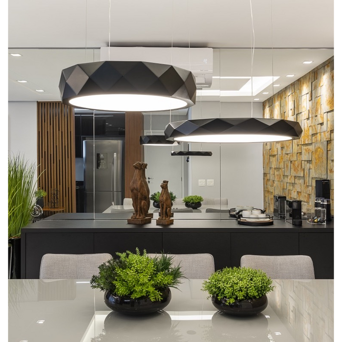 Accord 1355 Facet 1-lt 32" LED Pendant