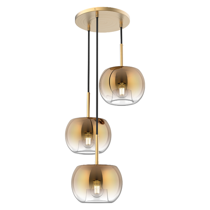 Kuzco CH57514 Samar 3-lt 14" Chandelier