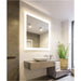 Electric Mirror Silhouette 48" x 36" Lighted Mirror with Keen