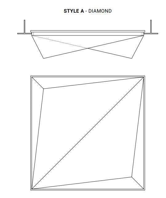 Elite RONDO-SOFT-22-A Acoustic Ceiling Tiles – Troffer Blanks