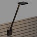 Koncept FCD-1 Focaccia Solo LED Desk Lamp, Wall Mount - Matte Black/Slatwall Mount