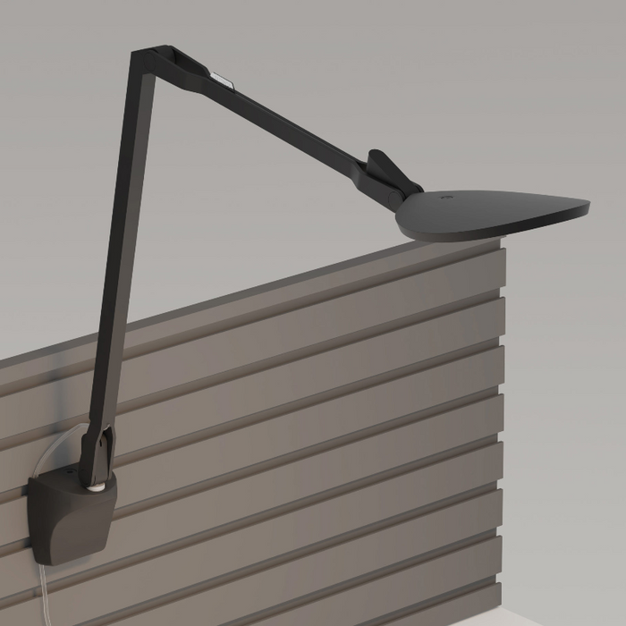 Koncept SPY-RCA Splitty Reach Pro Gen 2 LED Desk Lamp, Wall Mount - Matte Black/Slatwall Mount