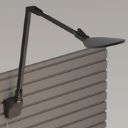 Koncept SPY-RCH Splitty Reach LED Desk Lamp, Wall Mount - Matte Black/Slatwall Mount