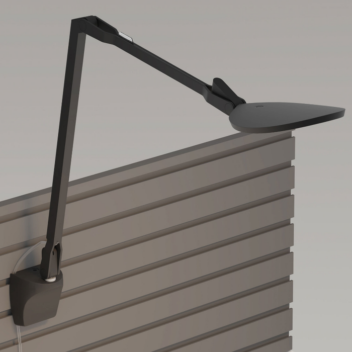 Koncept SPY-RCH Splitty Reach LED Desk Lamp, Wall Mount - Matte Black/Slatwall Mount