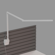 Koncept ZBD3100 Z-Bar Mini Gen 4 LED Desk Lamp, Wall Mount - Matte White/Slatwall Mount
