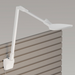 Koncept SPY-RCH Splitty Reach LED Desk Lamp, Wall Mount - Matte White/Slatwall Mount