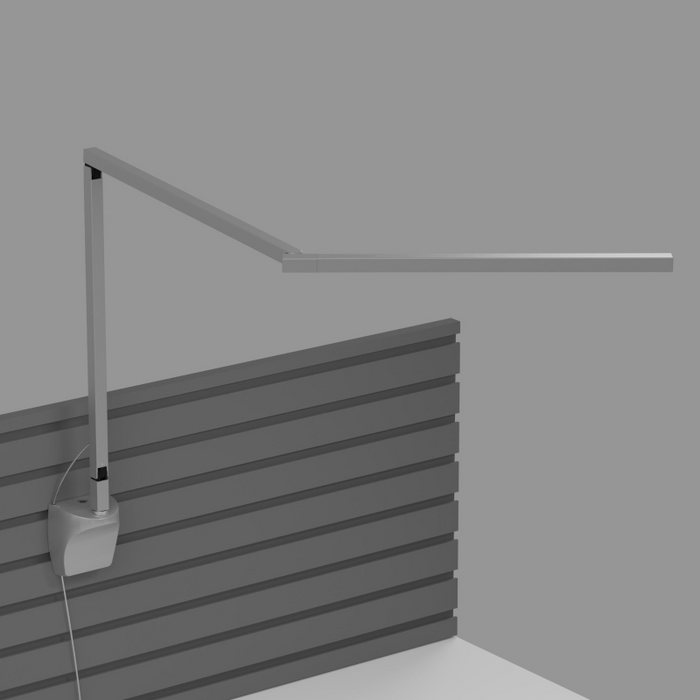 Koncept ZBD3100 Z-Bar Mini Pro Gen 4 LED Desk Lamp, Wall Mount - Silver/Slatwall Mount