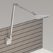 Koncept SPY-RCH Splitty Reach LED Desk Lamp, Wall Mount - Silver/Slatwall Mount